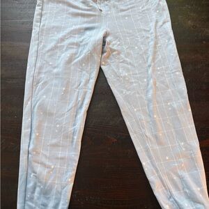 Light Blue Star Patterned PJ Set